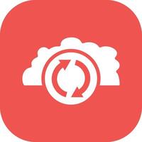 Cloud Sync Vector Icon