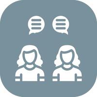 Conversation Vector Icon