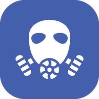 Gas Mask Vector Icon