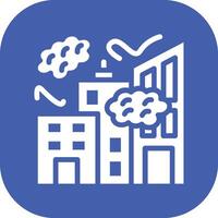 City Pollution Vector Icon