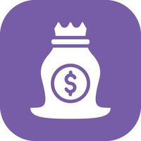 Money Bag Vector Icon