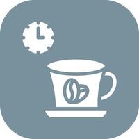 icono de vector de descanso para tomar café