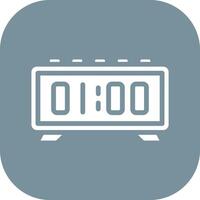 icono de vector de reloj digital