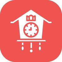 Cuckoo Clock Vector Icon