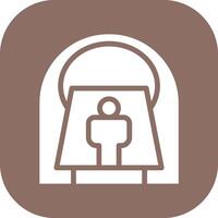 CT Scan Vector Icon