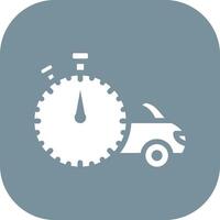 Race Stopwatch Vector Icon