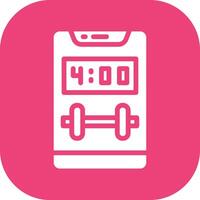 Gym Time Vector Icon