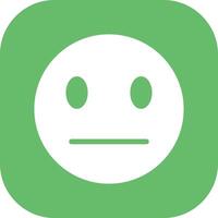 Expressionless Face Vector Icon
