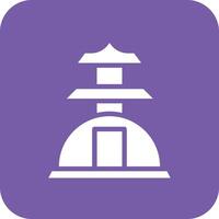 Stupa Vector Icon