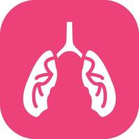 Lungs Vector Icon