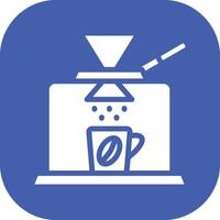 café gotero vector icono