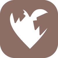 Heartbeak Vector Icon