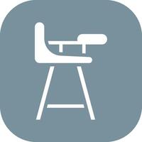 High Chair Vector Icon