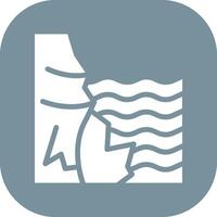 Cliff Vector Icon
