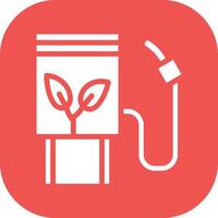 Biofuel Station Vector Icon