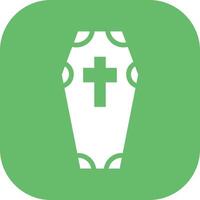 Coffin Vector Icon