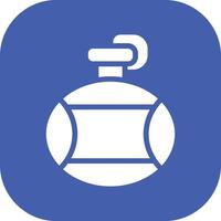 Water Flask Vector Icon