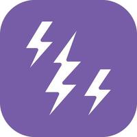 Lightning Vector Icon