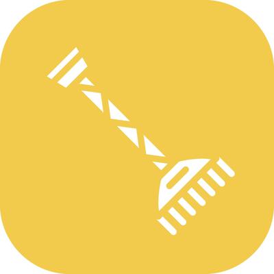 Rake Vector Icon