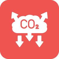 CO2 Pollution Vector Icon