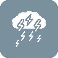 Thunderstorm Vector Icon