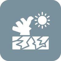 Drought Vector Icon