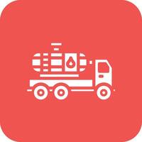 Water Tanker Vector Icon