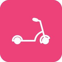 Kick Scooter Vector Icon