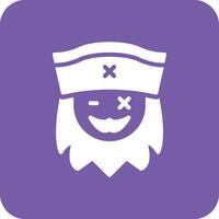 Pirate Beard Vector Icon