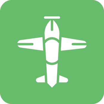 Monoplane Vector Icon