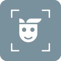 Face Scanner Vector Icon