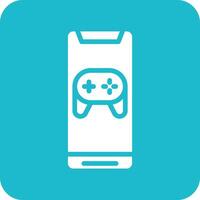 Mobile Game Console Vector Icon