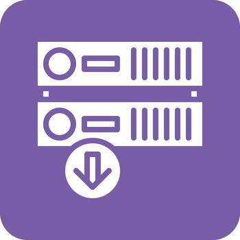 Server Down Vector Icon
