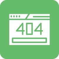 404 Error Vector Icon