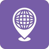 Worldwide Location Vector Icon