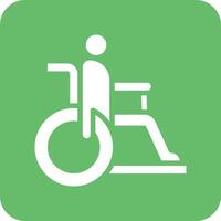 Disabled Person Vector Icon