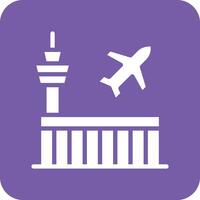 icono de vector de aeropuerto