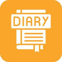 Diary Vector Icon