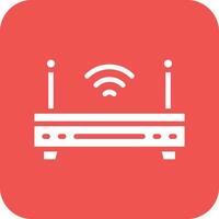 Wireless Router Vector Icon