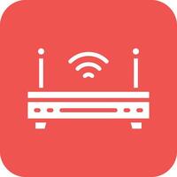 Wireless Router Vector Icon