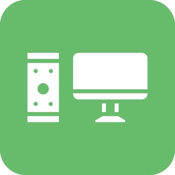 Computer Vector Icon