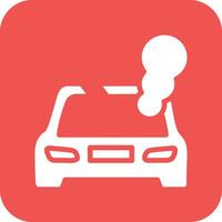 Broken Car Vector Icon