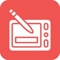 Graphic Tablet Vector Icon