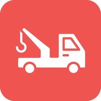 Tow Truck Vector Icon