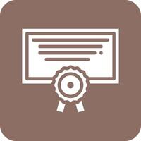 Certificate Vector Icon