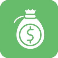 Money Bag Vector Icon