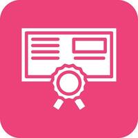 Certificate Vector Icon