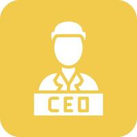 CEO vector icono