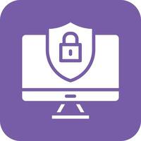 Computer Security Vector Icon