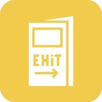 Emergency Exit Vector Icon